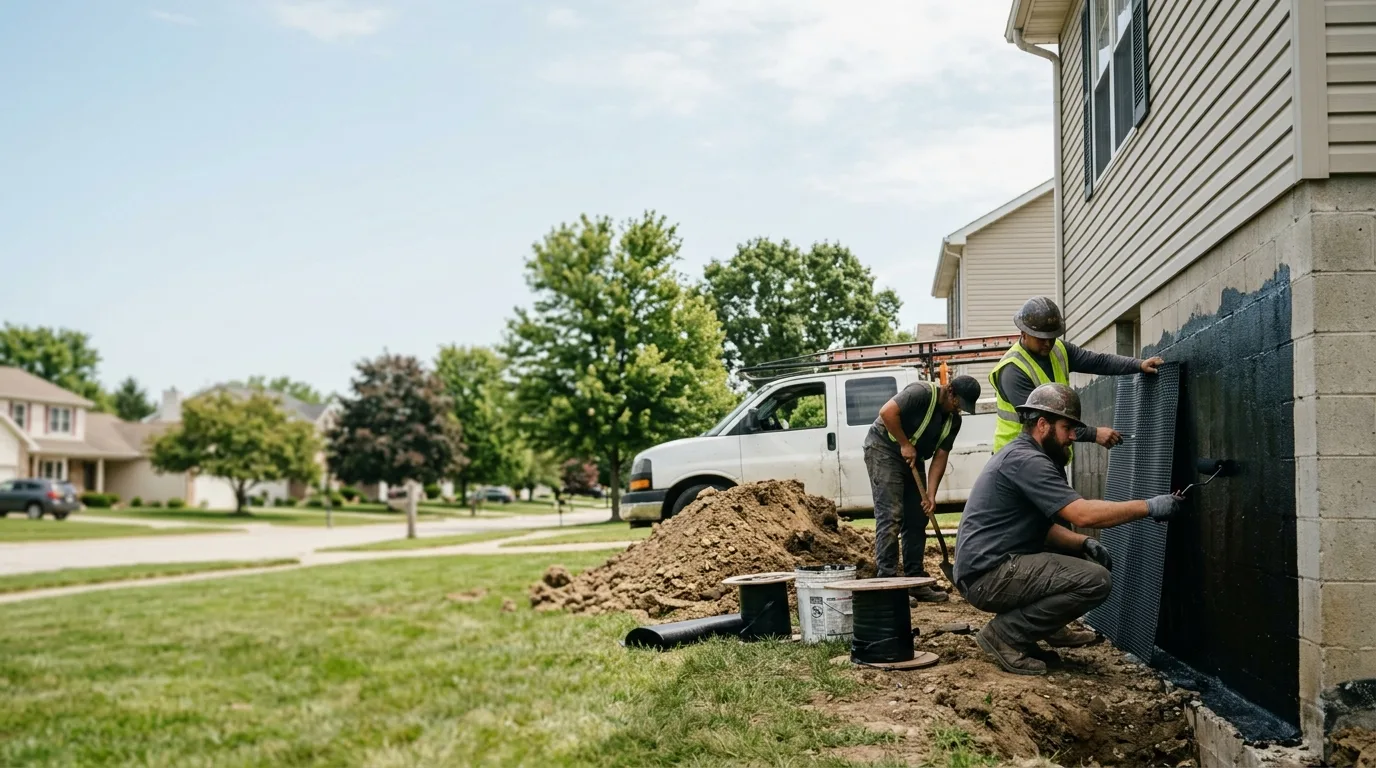 Basement Waterproofing in Golden, IL near me